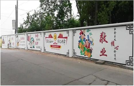 旬邑手绘墙画在现实中主要有哪些应用？