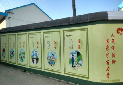 旬邑文化墙施工攻略