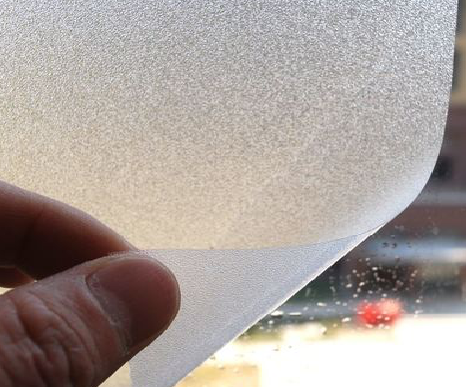 旬邑玻璃门外面粘广告用什么材料好？