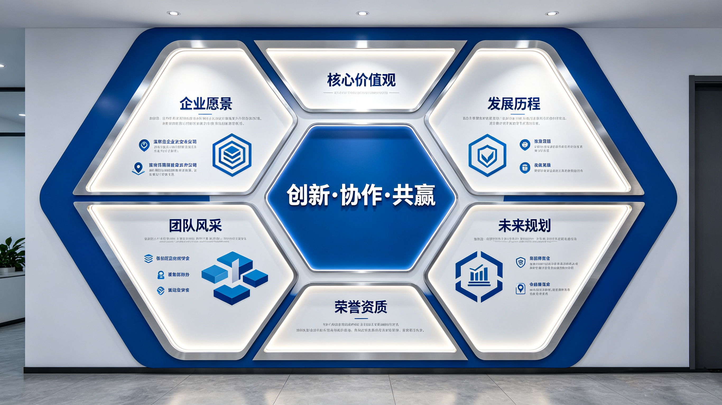 旬邑企业文化墙六边形避坑指南（新手常犯5个错误）